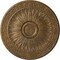 Ekena Millwork Randee Ceiling Medallion (Fits Canopies up to 3 7/8"), Hand-Painted Rubbed Bronze, 20"OD x 1 3/8"P CM20HARZS - alternate 1